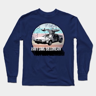 1981  DMC DeLorean Long Sleeve T-Shirt